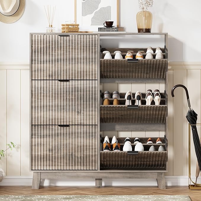 Shoe Cabinet Storage for Entryway - Image 7