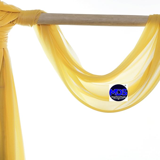 MDS Halloween Chiffon Draping Fabric - 1 Panel, 30" Wide x 100ft Long - ...