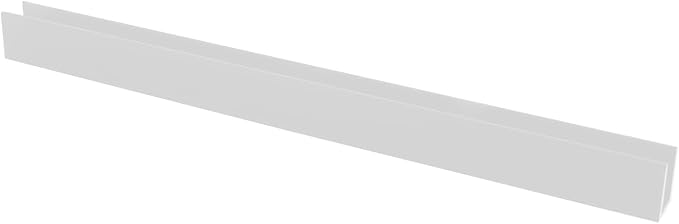 Brixwell SDCD38PS-CCP12-XCP10 Polished Stainless 3/8" Fixed Panel Shower Door - Image 3