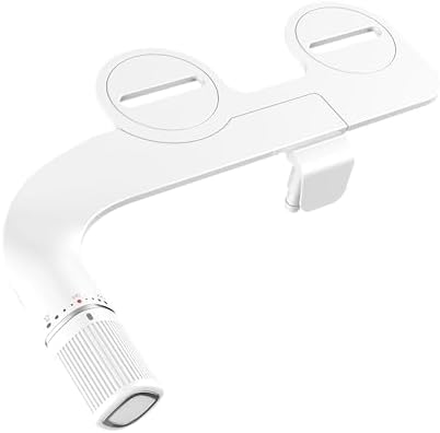 bigcow ultra-slim bidet attachment for toilet - dual on a desk or shelf