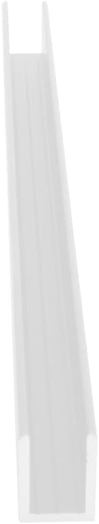 Brixwell SDCD38PS-CCP48-XCP10 Polished Stainless 3/8" Fixed Panel Shower Door - Image 4