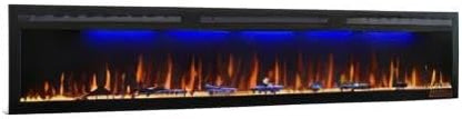 Electric Fireplace Recessed 88 inches, Insert and Wall Mounted Slim Fireplace - Image 9