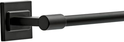 delta faucet mclaren 3-piece bathroom set, matte black, side view
