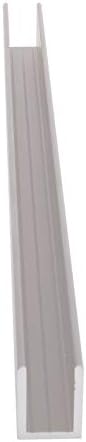 Brixwell SDCD38SN-CCP18-XCP50 Satin Nickel 3/8" Fixed Panel Shower Door Deep - Image 5