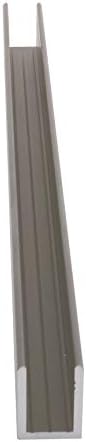 Brixwell SDCD38GM-CCP36-XCP5 Gun Metal 3/8" Fixed Panel Shower Door Deep - Image 4