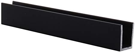Brixwell SDCD380RB-CCP36-XCP5 Oil Rubbed Bronze 3/8" Fixed Panel Shower Door - Image 4