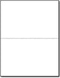 W-2 and 1099 Forms Blank Paper 2-Up Version "NO Instructions on Back" by NextDayLabels