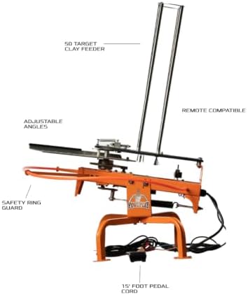 do all outdoors fowl play electronic clay pigeon shown in use
