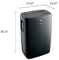 LG 8, 000 BTU Smart Portable Air Conditioner, Cools 350 Sq.Ft., Portable Air - Image 10