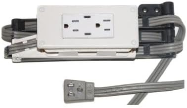 My Tidy Space Low Profile PD30W USB-C 15 Amp in Drawer Docking Station Outlet by MyTidySpace