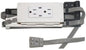 My Tidy Space Low Profile PD30W USB-C 15 Amp in Drawer Docking Station Outlet by MyTidySpace
