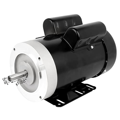 5HP Electric Motor 3450RPM General Purpose Single Phase Motor 208-230V 56C - Image 4