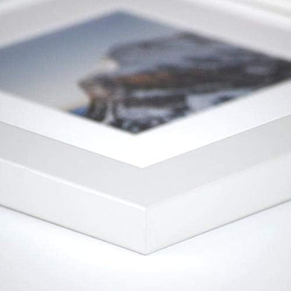 Frame It Easy 33 x 32 White Wood Frame - Image 3