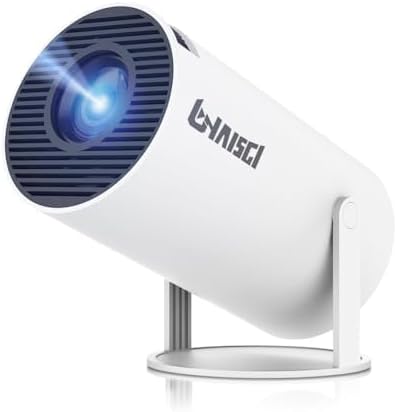 Mini Projector, 4K 1080P Support Portable Projector by Unknown