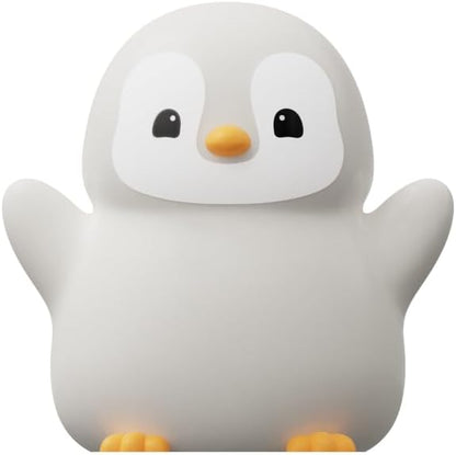 ATSUI Happy Penguin Night Light, LED Squishy Novelty Animal Lamp, Food Grade - Image 7