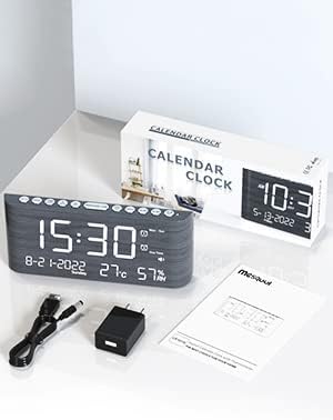 Mesqool Digital Alarm Clock, - Image 8