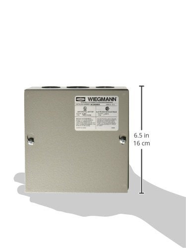 Wiegmann SC060604 SC-Series NEMA 1 Screw Cover Wallmount Pull Box - Image 2