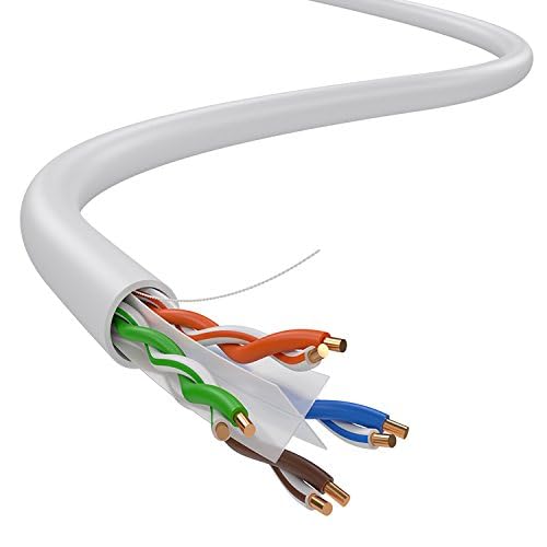 Dripstone CAT6 Ethernet Cable 1000ft Bulk Network LAN Wire 23AWG Solid CCA UTP - Image 2
