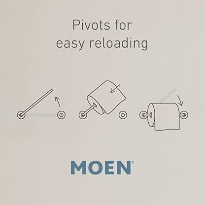 moen dn6893bn 3-piece decorative bath hardware set on a desk or shelf