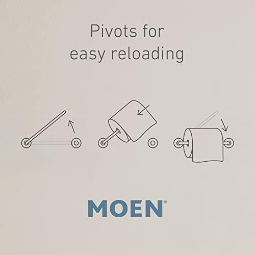 moen dn6893bn 3-piece decorative bath hardware set on a desk or shelf