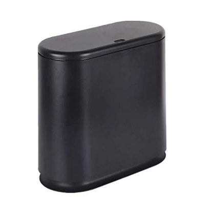 IEEK Plastic Trash Can with Press Top Lid, 3.2 Gallon /12 Liter Garbage Can by IEEK