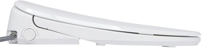 ALPHA BIDET UX Pearl Bidet Toilet Seat in Elongated White | Ultra Low Profile | - Image 8