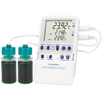 Traceable Datalogging Thermometer: 2 Plastic Bottle Probes by Cole-Parmer