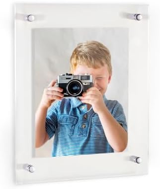 ArtToFrames 11x17 Inch Double Panel Floating Acrylic Picture Frame comes by ArtToFrames