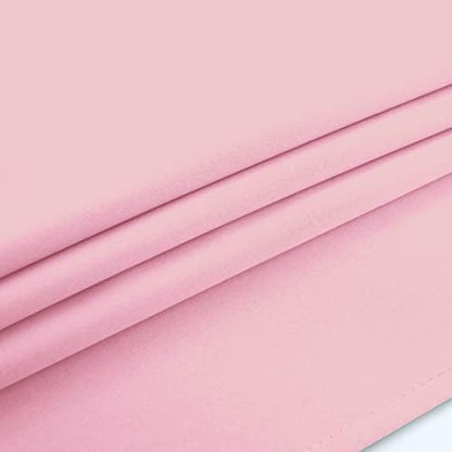 Mrs.Naturall Light Pink Blackout Curtains for Dorm, 52" W x 84" L Grommet Easy Sliding Black Out Drapes for Girls Room Bedroom College Room Decor