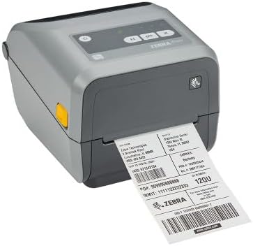 Zebra ZD421 Thermal Transfer & Direct Thermal Desktop Printer 203 dpi Print - Image 2