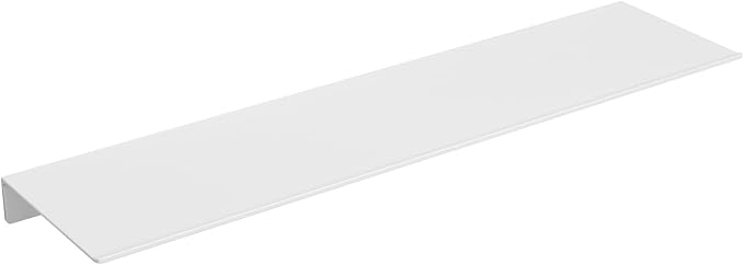 Danpoo White Floating Shelf for Wall Storage, Metal Wall Shelves for Living by Danpoo-ForYourHome
