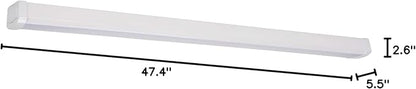 Lithonia Lighting 4 Foot LED Light Fixture, Low-Profile LED Wraparound Flush - Image 11