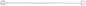 TYRON 1 Pack Magnetic Curtain Rod for Metal Door Adjustable 18-30 Inch, 3/8 in. Diameter, French Door Magnetic Cafe Curtain Rod(White)