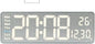 MASHI Digital Wall Clock, Auto-Dimming Wall Clock by MASHI