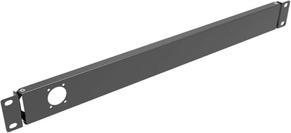 QiaoYoubang 1U Hinged Rack Panel 1D XLR HDMI Audio Rack Mount Panel by Followme