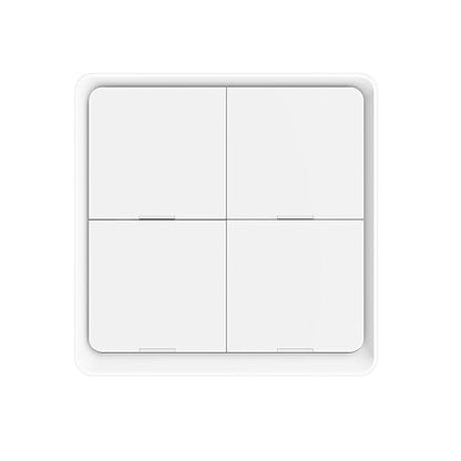 ZigBee Wireless Remote Control Smart Switch Wall Panel Transmitter, Requires by MOES