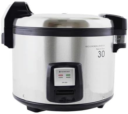 Thunder Group SEJ3201, Stainless Steel 30-Cup Rice Warmer, NSF/ETL CERTIFIED by 9grace