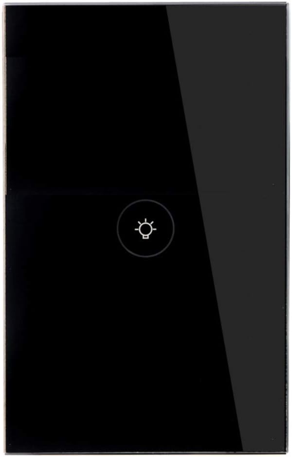 WiFi Smart Wall Touch Light Switch Glass Panel Wireless Remote Control by by MOES