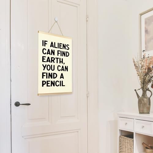CGBHW Funny Classroom Poster Hanger Frame 12x16 Inch, Middle School Math Classroom Must haves Posters Wall Art Hanging Decor for Middle School Math Classroom Playroom, High School Gift for Teacher Teens Boys Girls