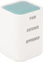 3-in-1 Office Paid/Entered/Approved Stamps by WEJOIN