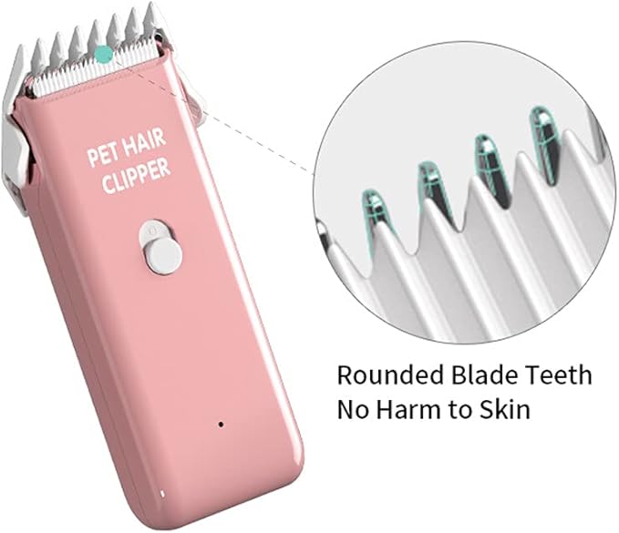 Dog Clippers, Quiet Washable USB Rechargeable Cordless Dog Grooming Kit - Image 3
