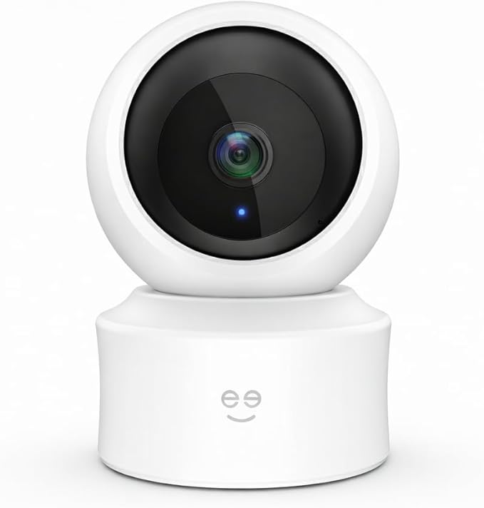 Geeni Scope Ultra 2K 360 Smart Auto-Follow Indoor Camera – 1440p Video by Geeni