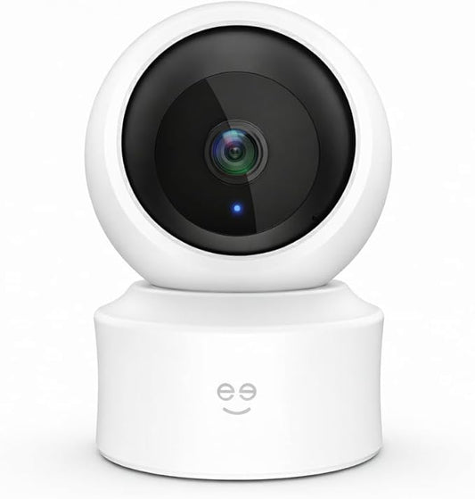 Geeni Scope Ultra 2K 360 Smart Auto-Follow Indoor Camera – 1440p Video by Geeni