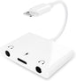 Unitrox 3 in 1 Dual 3.5mm Headphone Jack Adapter by Unitrox
