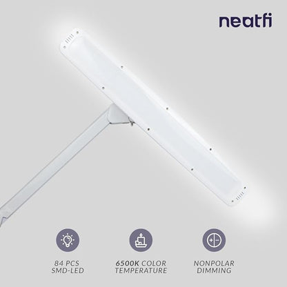 Neatfi Elite HD XL Task Lamp, 1600 Lumens, Non-Polar Dimming, Desk Light - Image 2