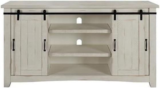 Martin Svensson Home Rustic 65” Solid Wood TV Stand - Image 4