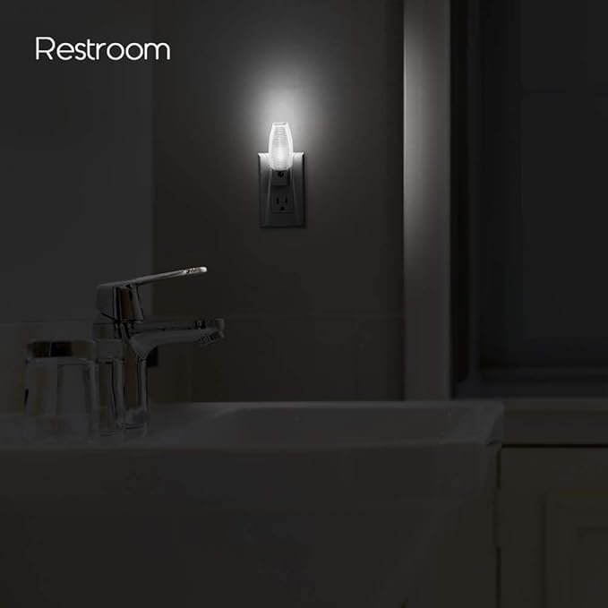 Emotionlite Plug in Night Light, Neutral White LED Nightlight, Dusk to Dawn - Image 5