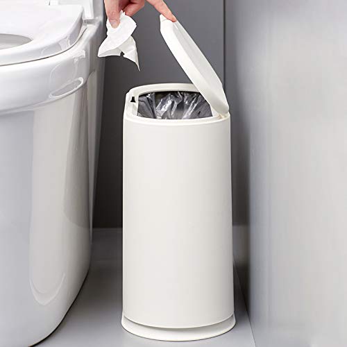 IEEK 12 Liter Rectangular Plastic Trash Can - Image 4