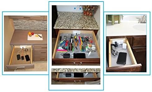 My Tidy Space PD30W USB-C 15 Amp Compact Drawer Docking Station Outlet Plugs - Image 9