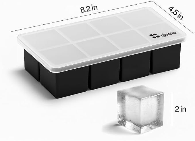Ice Cube Molds – 2-Pack Silicone Trays - Image 4